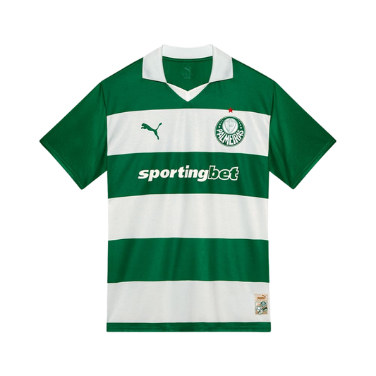 Camisola Palmeiras verde/branca 2026