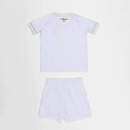 Conjunto Infantil Santos home branco 2026