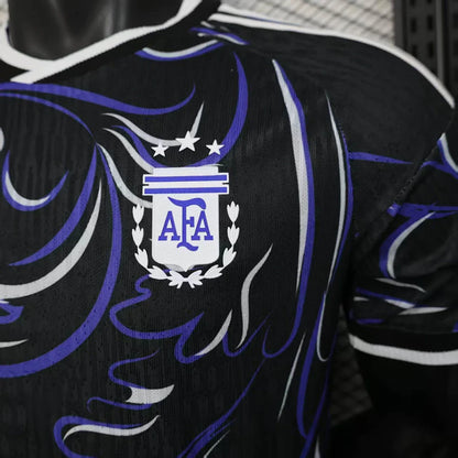 Camisola Seleção Argentina alternativa preta/azul COPA DO MUNDO 2026 - PLAYER - AUTHENTIC