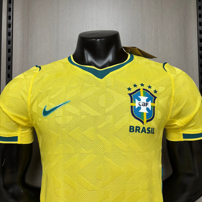 Camisola Brasil principal copa do mundo 2026 amarela - PLAYER