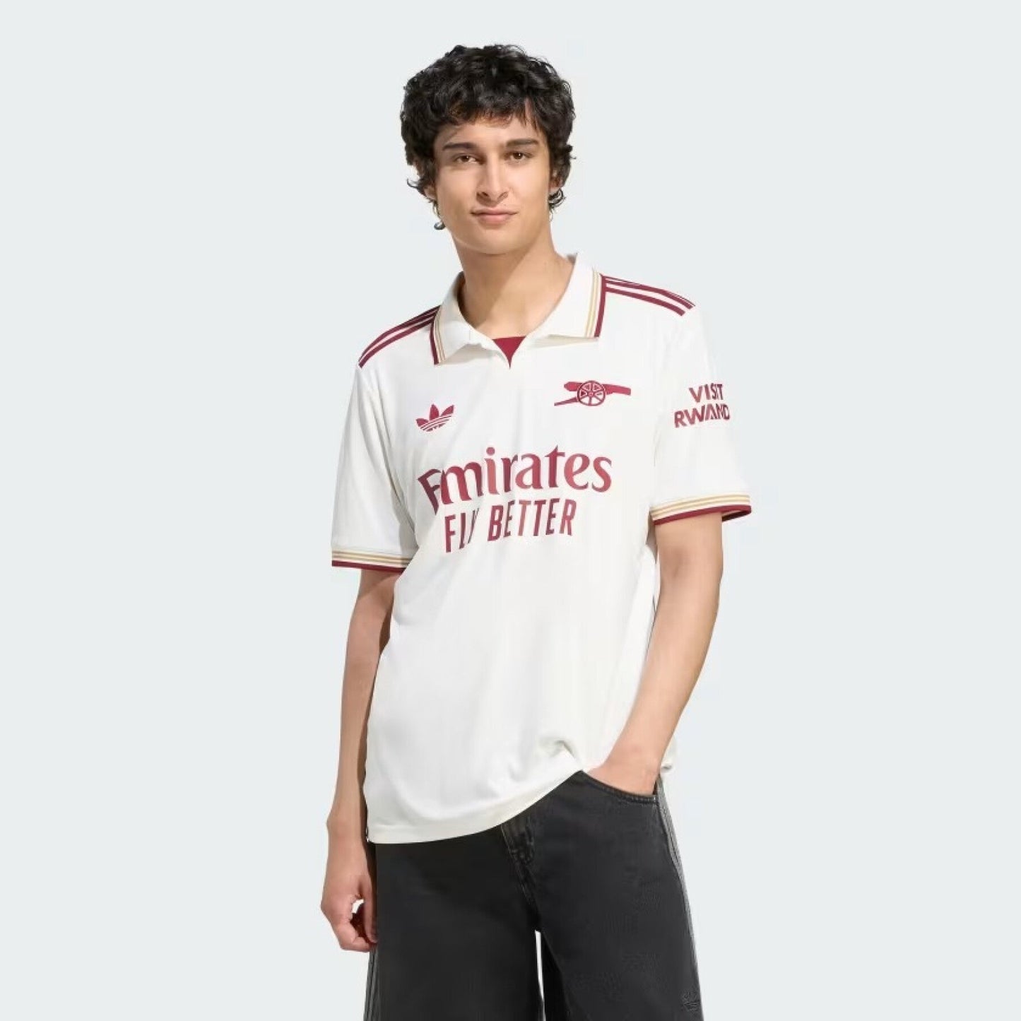 Camisola terceiro equipamento branco 2025/26