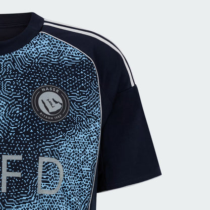 Conjunto infantil Al Nassr alternativo azul 2025/26