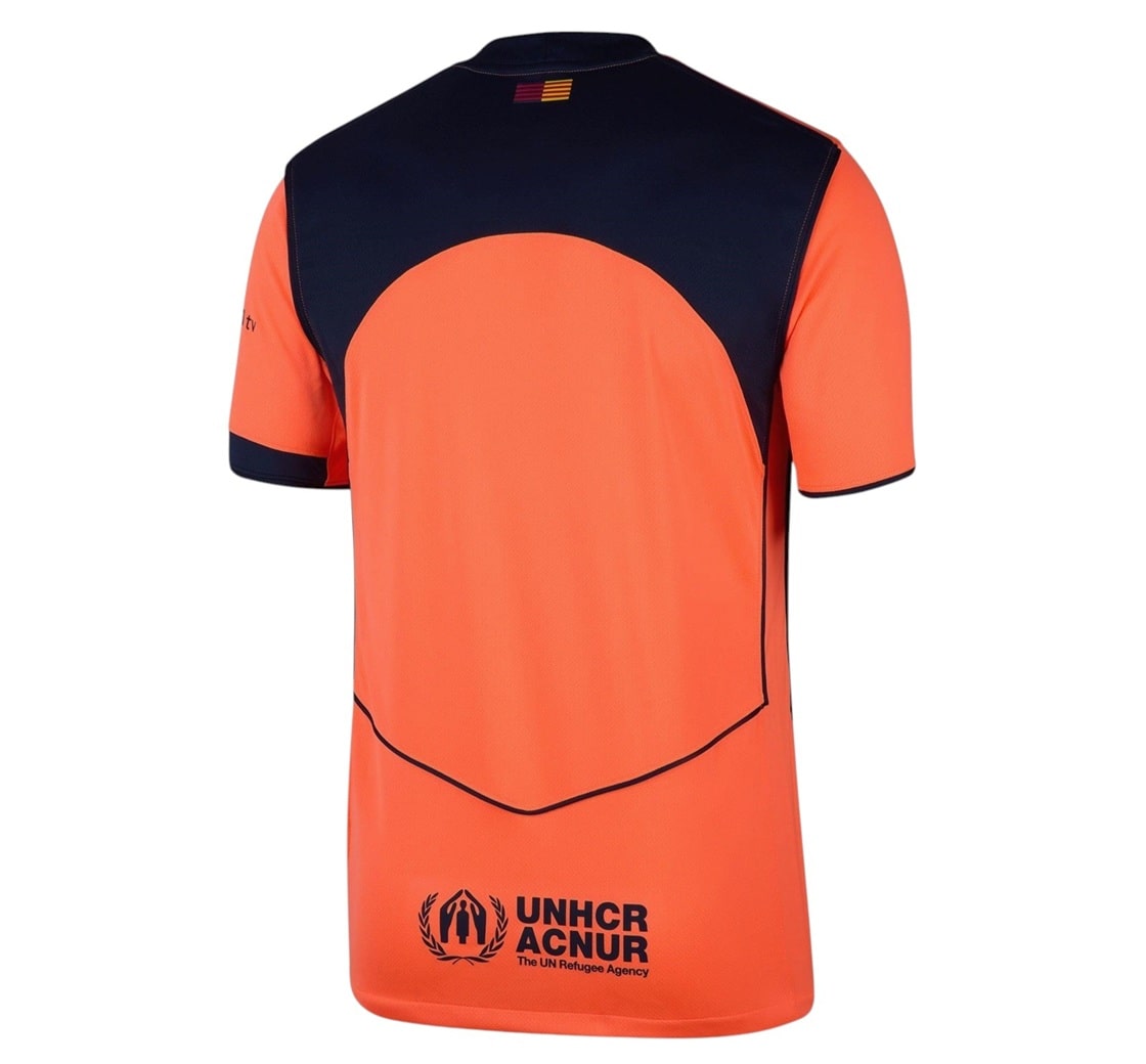 Camisola FC Barcelona third laranja 2025/26 - TOTAL 90