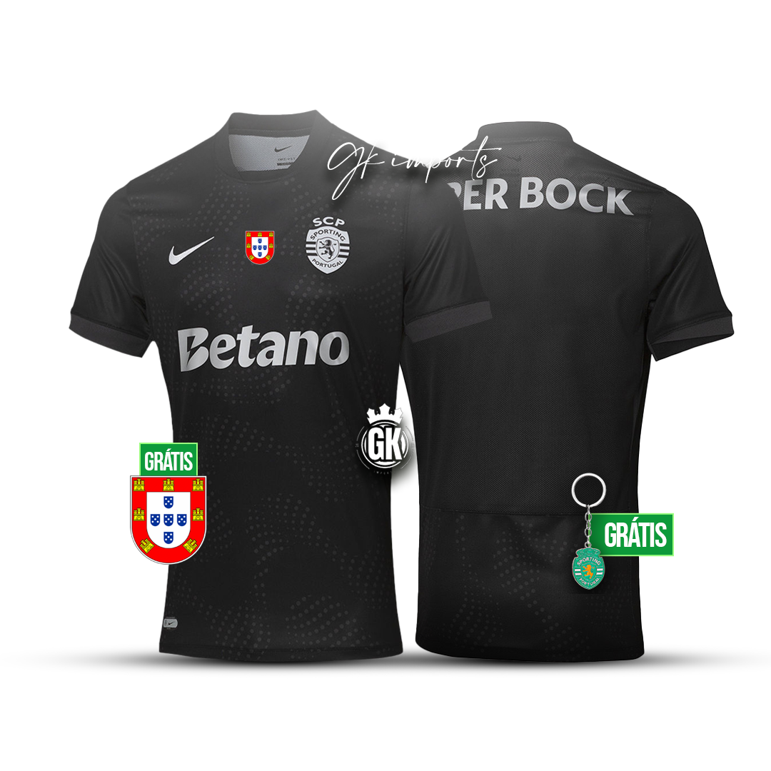 Camisola AWAY alternativo 2025/26 preto