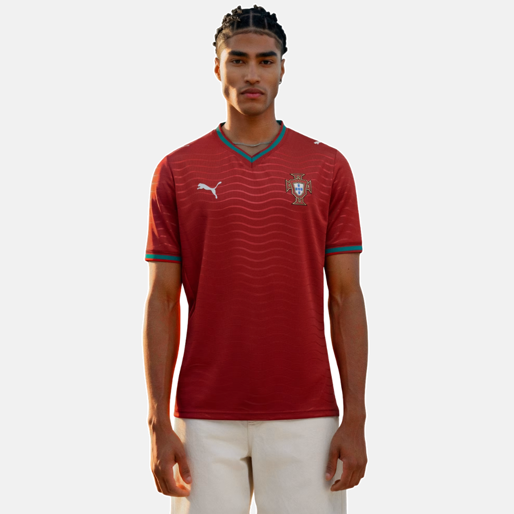Camisola Seleção de Portugal principal COPA DO MUNDO 2026 - vermelha