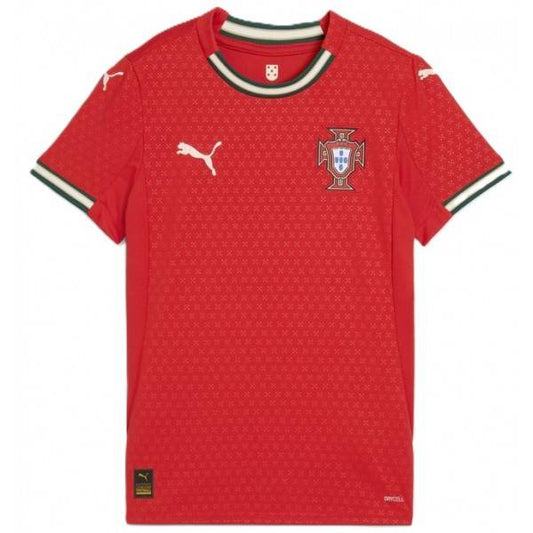 Camisola Feminina Seleção Portugal vermelha principal 2025