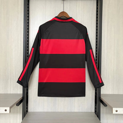 Camisola Manga longa Flamengo Principal 2026/27 - vermelha/preta