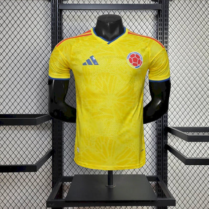 Camisola Colômbia principal copa do mundo 2026 amarela - PLAYER