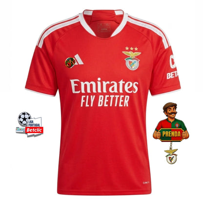 Camisola PRINCIPAL vermelha 2025/26