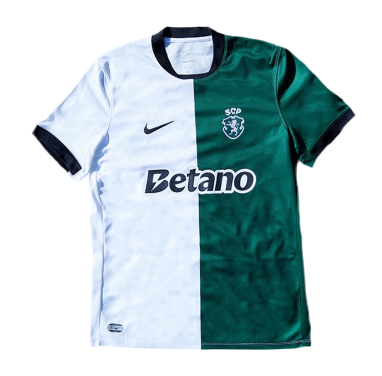 Conjunto infantil STROMP quarto equipamento branco/verde 2025/26