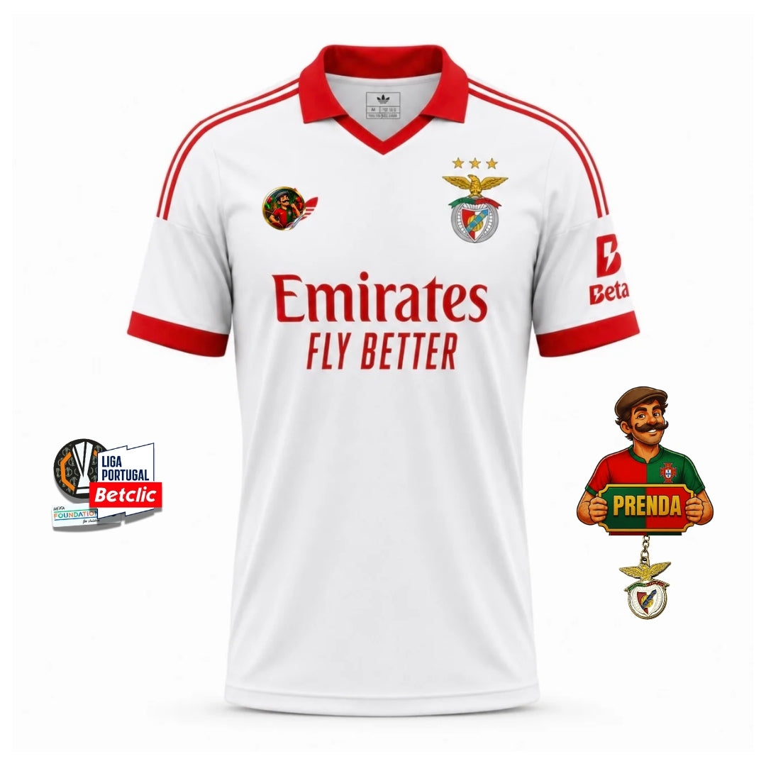 Camisola originals águia alternativa branca 2026/27 - LANÇAMENTO [pré venda: 11 a 22 dias úteis]
