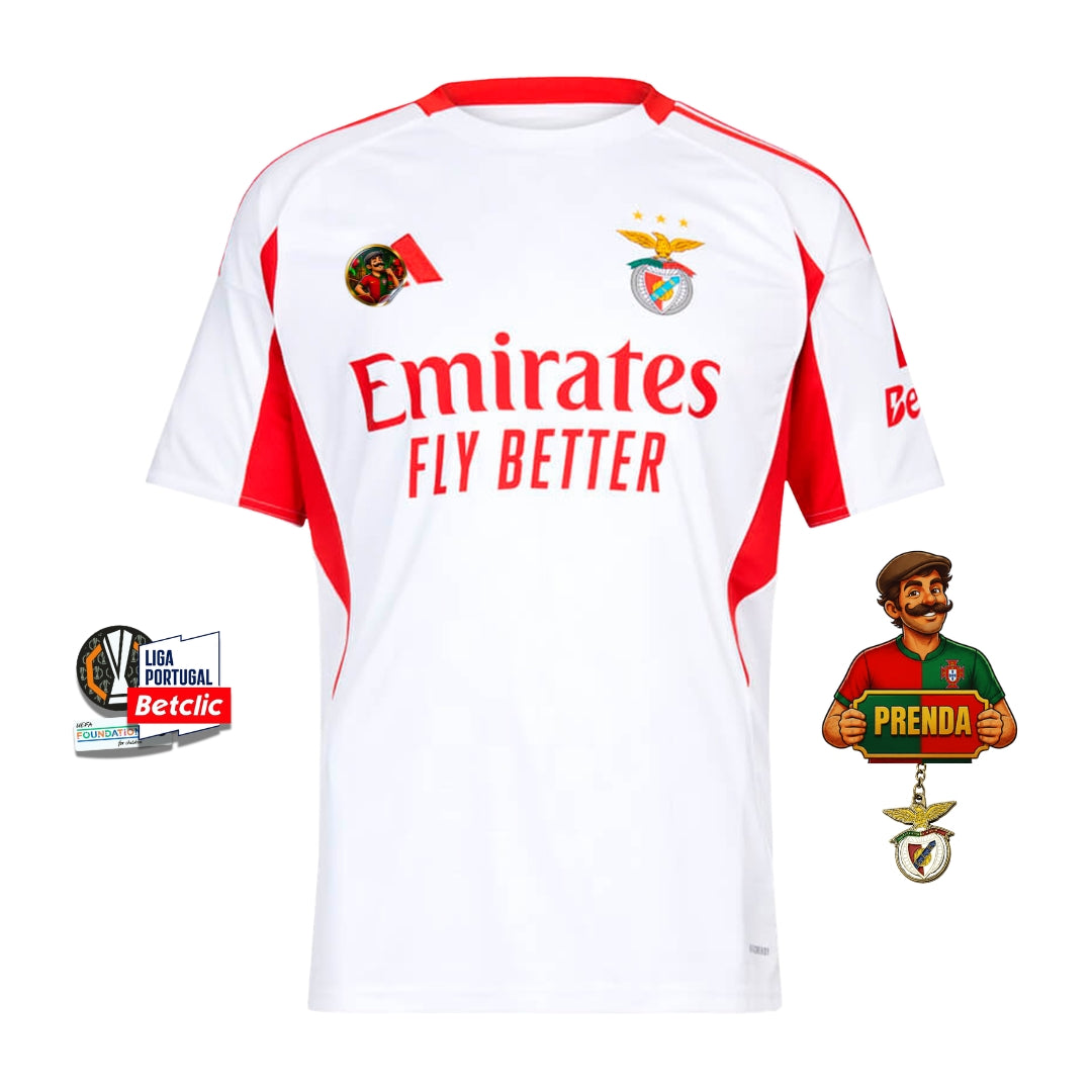Camisola ALTERNATIVA THIRD branca 2025/26