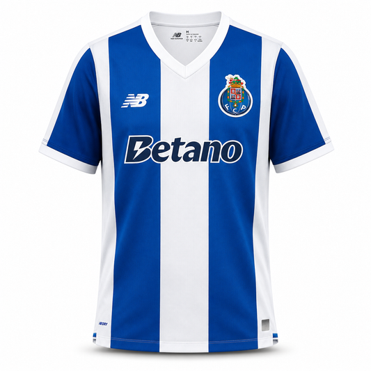 Camisola dragão PRINCIPAL 2026/27 azul e branca – LANÇAMENTO