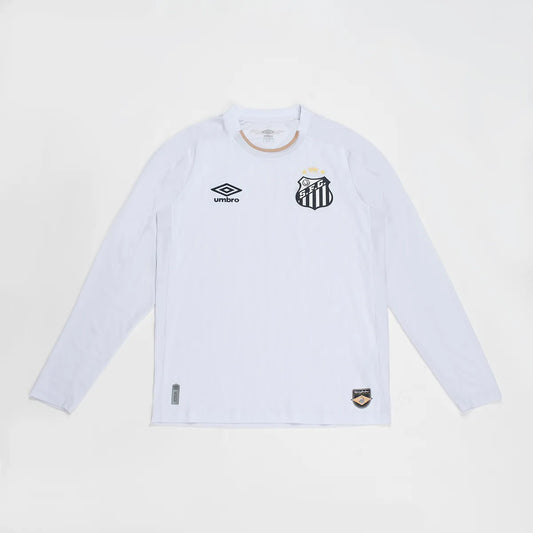 Camisola Manga longa Santos home 2026 branca