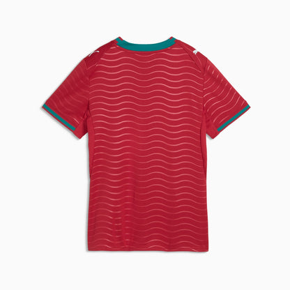 Camisola Feminina Seleção Portugal vermelha principal COPA DO MUNDO 2026