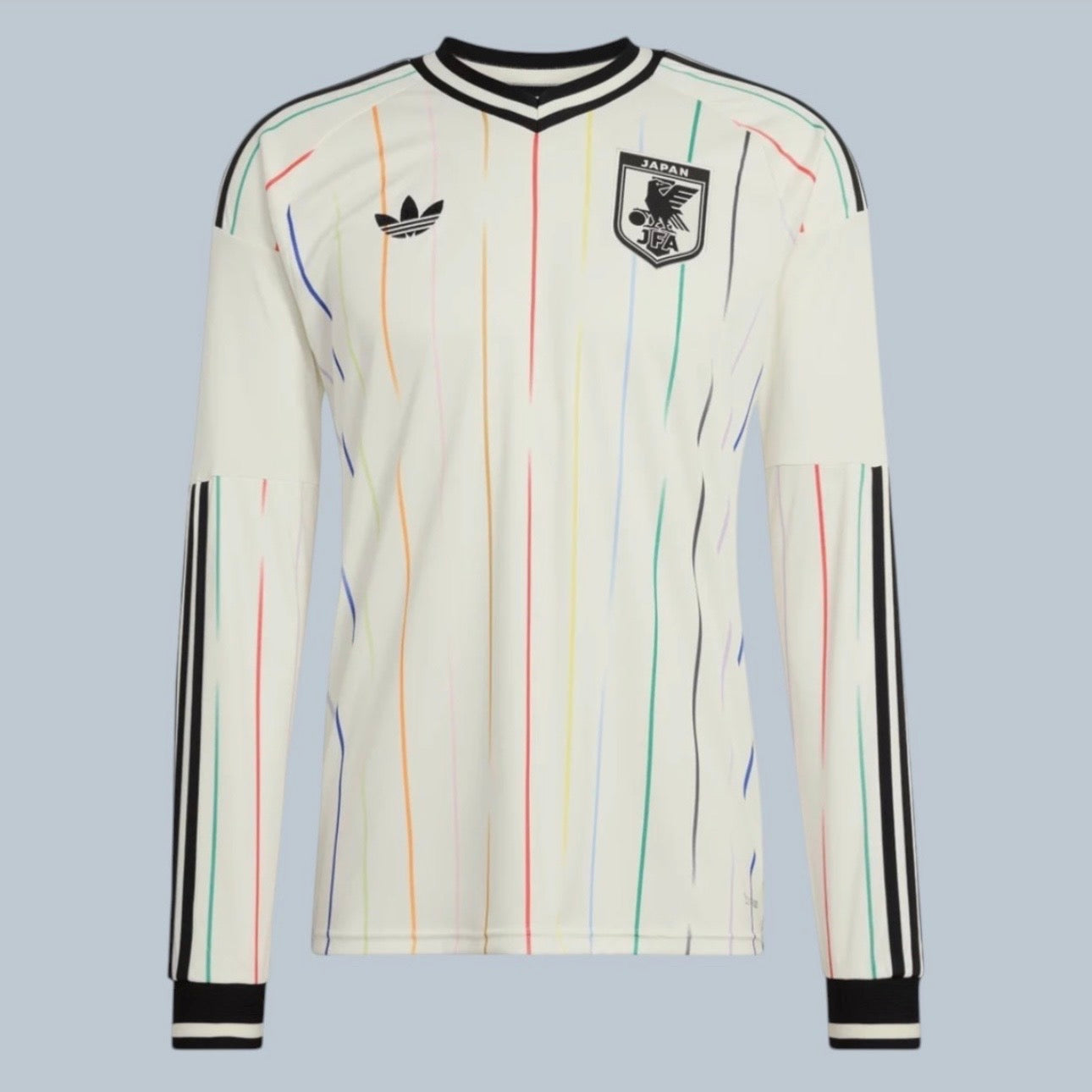 Camisola Seleção do Japão MANGA LONGA alternativa branca - Copa do Mundo 2026