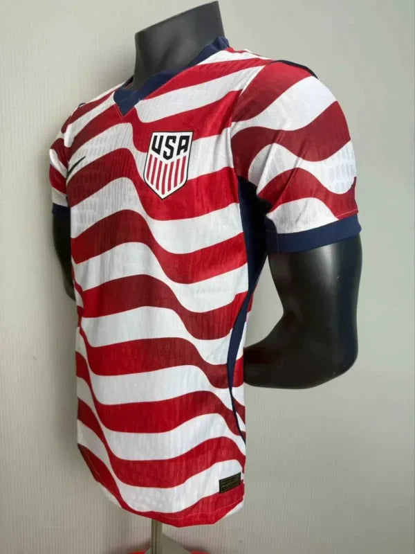 Camisola Estados Unidos EUA  principal copa do mundo 2026 branca - PLAYER