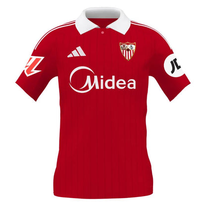 Camisola Sevilla alternativa vermelha 2025/26