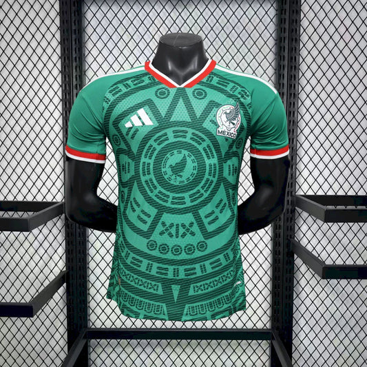 Camisola México principal copa do mundo 2026 verde - PLAYER