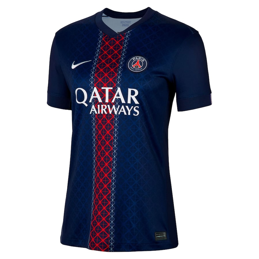 Camisola PSG principal FEMININA 2025/26 azul