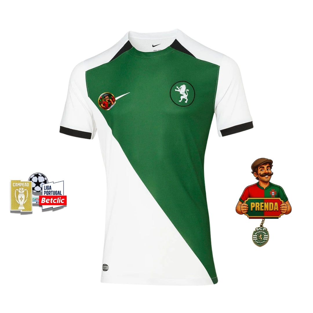 Camisola STROMP verde/branca 2024/25
