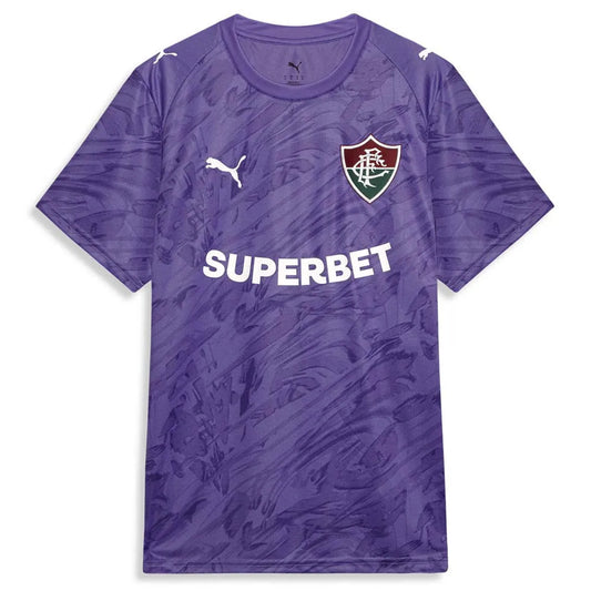Camisola Fluminense guarda redes 2026 roxa