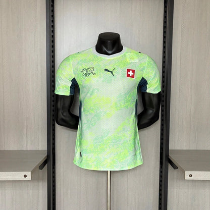 Camisola Suíça alternativa copa do mundo 2026 verde - PLAYER