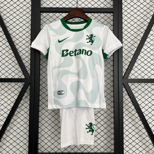 Conjunto infantil alternativo branco 2025/26
