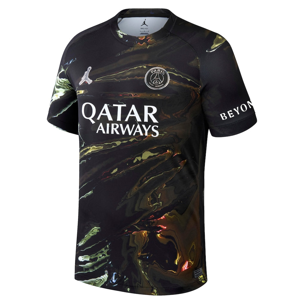 Camisola PSG jordan 2026 Night Edition preta - LANÇAMENTO