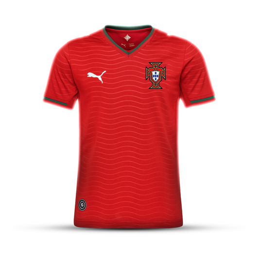 Camisola Seleção de Portugal principal COPA DO MUNDO 2026 - vermelha