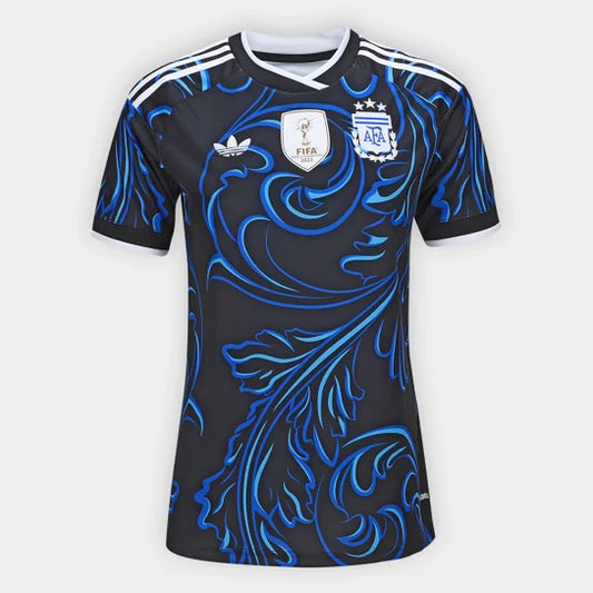 Camisola FEMININA Argentina alternativa azul - Copa do Mundo 2026