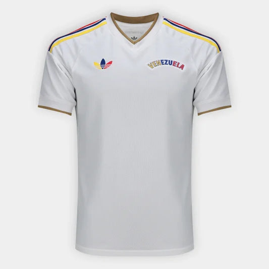 Camisola Seleção da Venezuela alternativa branca  - Copa do Mundo 2026