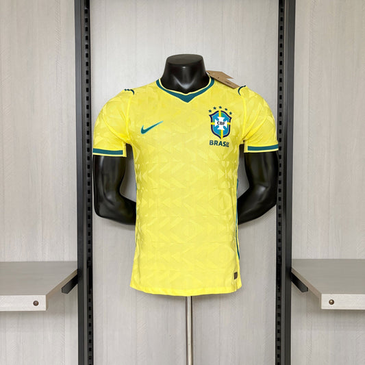 Camisola Brasil principal copa do mundo 2026 amarela - PLAYER