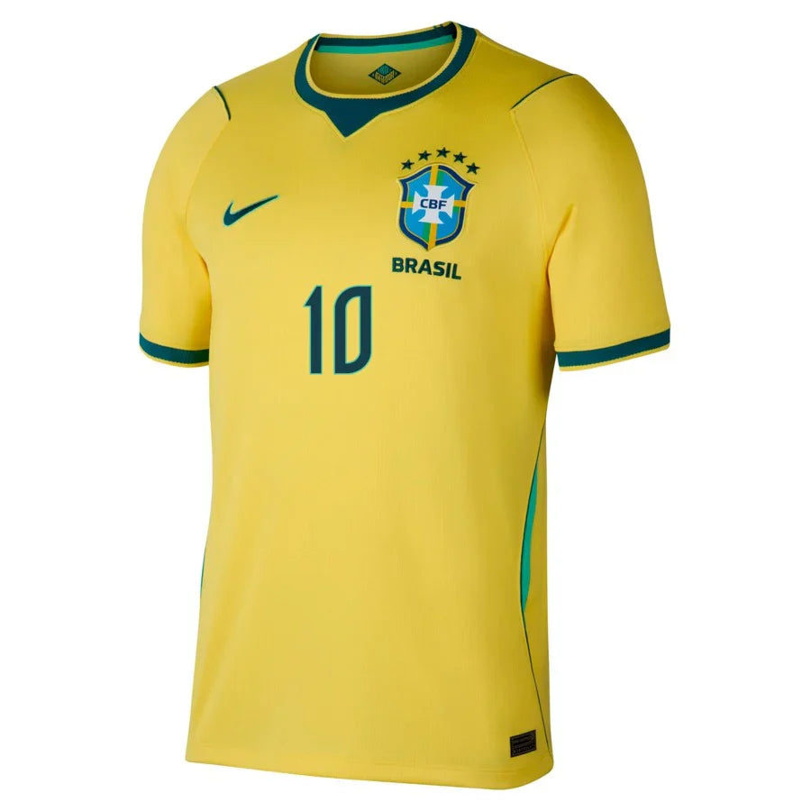 Camisola Brasil principal NEYMAR JR 10 Copa do Mundo 2026 - amarela