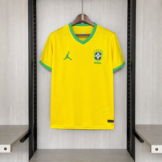 Camisola Brasil Jhordan Amarela 2026