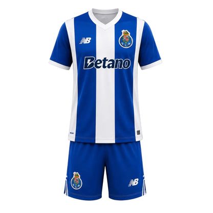 Conjunto infantil dragão PRINCIPAL 2026/27 azul e branca – pré venda (11 a 22 dias úteis)