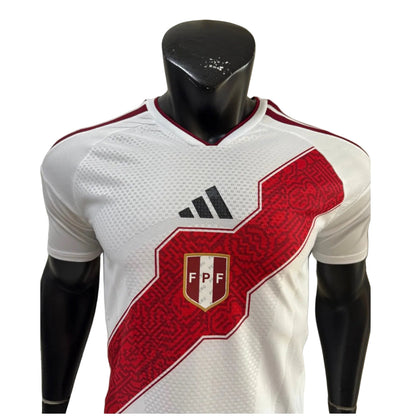 Camisola Perú principal copa do mundo 2026 branca - PLAYER