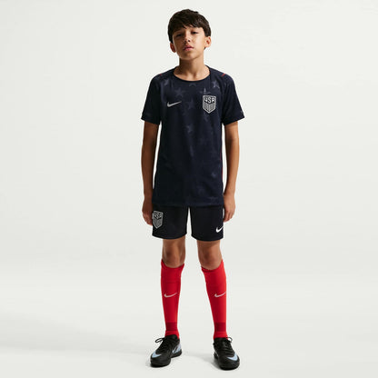 Conjunto infantil Seleção Estados Unidos alternativo preto COPA DO MUNDO 2026