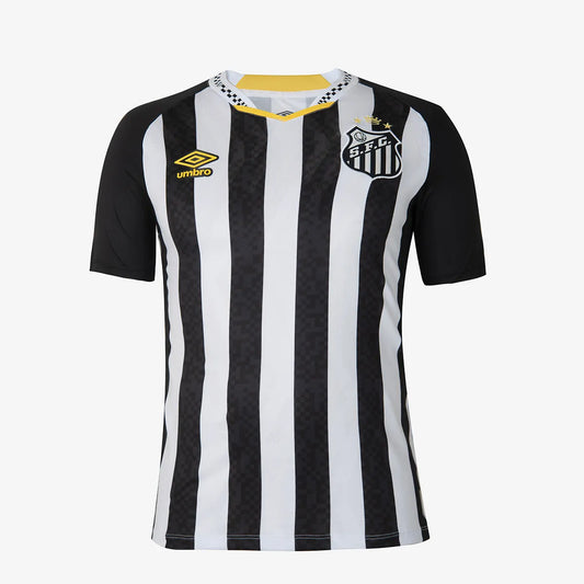 Camisola Santos Away 2025/26 branca/preto