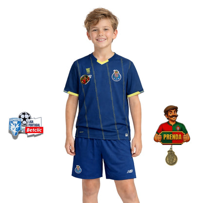Conjunto infantil CAMPEÕES 31 quarto equipamento azul 2025/26 - LANÇAMENTO