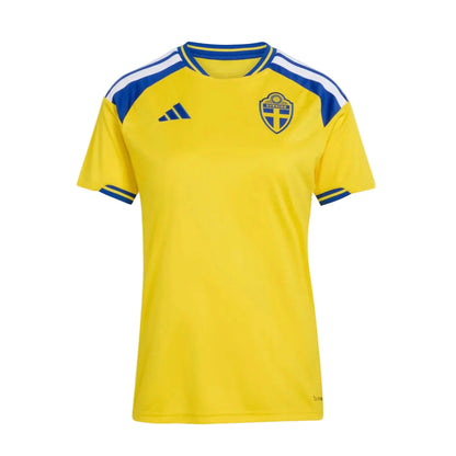 Camisola Suécia FEMININA principal Copa do Mundo 2026 - amarela