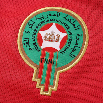 Camisola Seleção do Marrocos principal vermelha - Copa do Mundo 2026