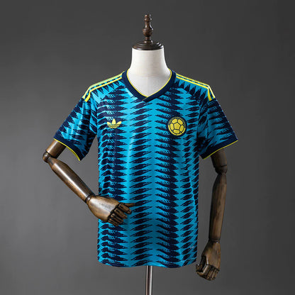 Camisola Seleção da Colômbia alternativa azul - Copa do Mundo 2026