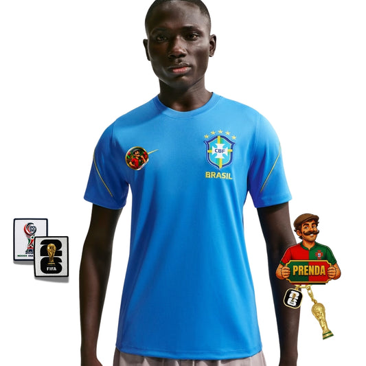 Camisola Seleção do Brasil 2026 - azul