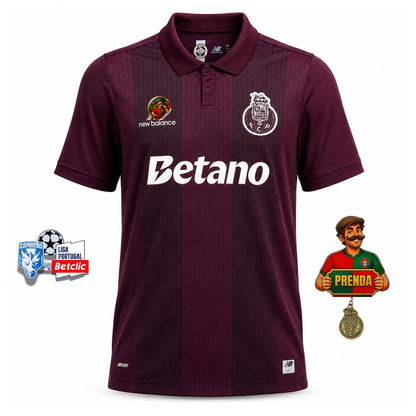 Camisola dragão ALTERNATIVA 2026/27 rubi secundário – pré venda (11 a 22 dias úteis)