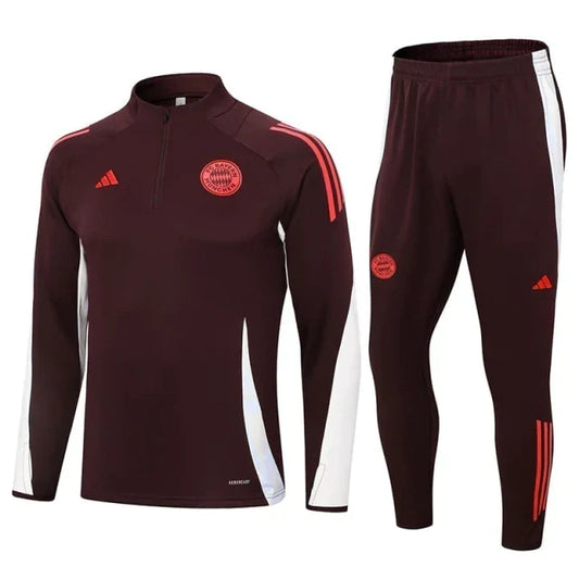 Fato de Treino Bayern de Munique 2024/25 -  Vermelho