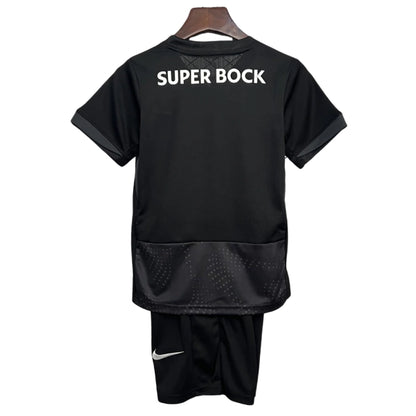 Conjunto infantil COM MEIAS AWAY preto 2025/26