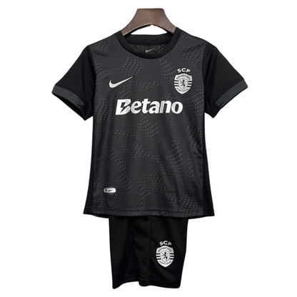 Conjunto infantil COM MEIAS AWAY preto 2025/26